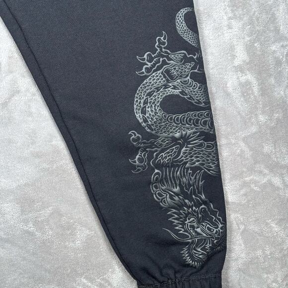 Bruce Lee x Shoe Palace The Dragon Jogger Pants Black Mens Large - Picture 4 of 10